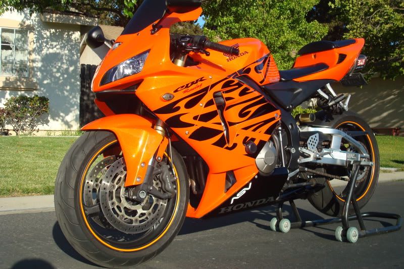 2006 Orange Tribal Cbr600rr California Bike Honda Cbr 600rr Forum 3686